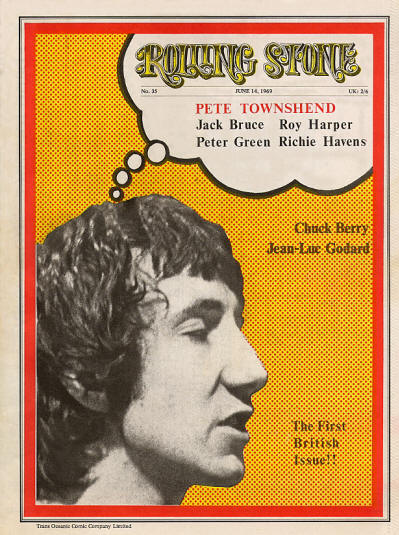 Pete Townshend - UK - Rolling Stone - June 14, 1969 