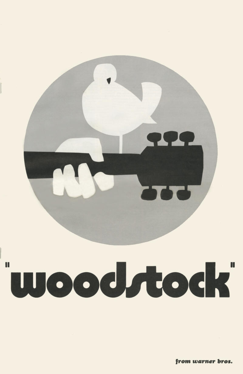 The Who - Woodstock 1970 USA Pressbook 
