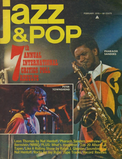 Pete Townshend - USA - Jazz & Pop - February, 1970