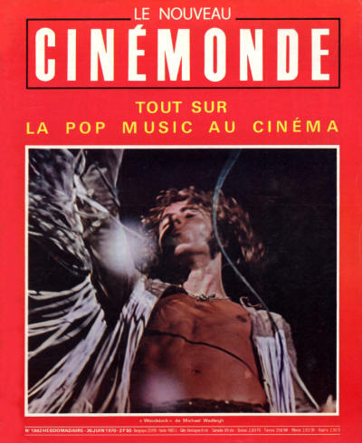 Roger Daltrey - France - Cinemonde - June 30, 1970