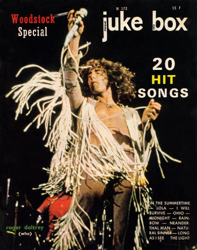 The Who - Belgium - Juke Box - August, 1970