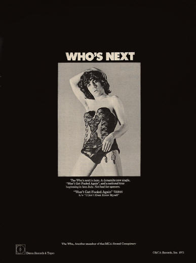 The Who - Who's Next - 1971 USA