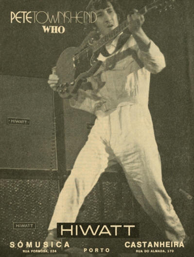 Pete Townshend - HIWATT - Portugal 1972
