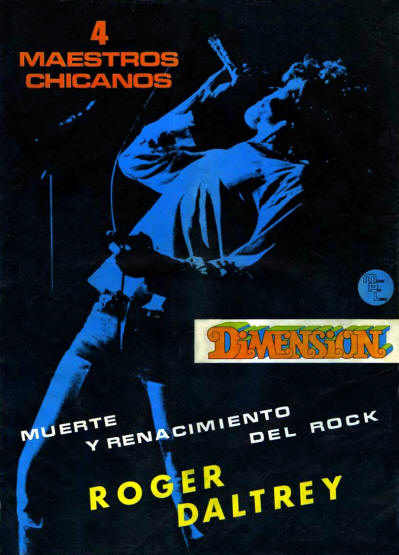 Roger Daltrey - Mexico - Dimension - May, 1972