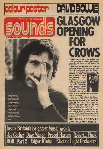 Pete Townshend - UK - Sounds - August 12, 1972 