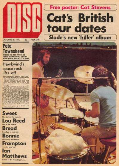 The Who - UK - Disc - October 21, 1972