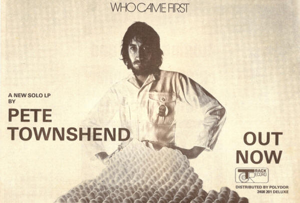 Pete Townshend - Who Came First - 1972 UK (Reproduction)