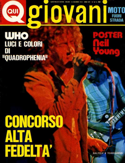 The Who - Italy - Giovani - December 13, 1973