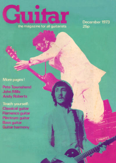 Pete Townshend - UK - Guitar - December, 1973