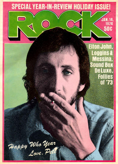 Pete Townshend - USA - Rock - January 14, 1974