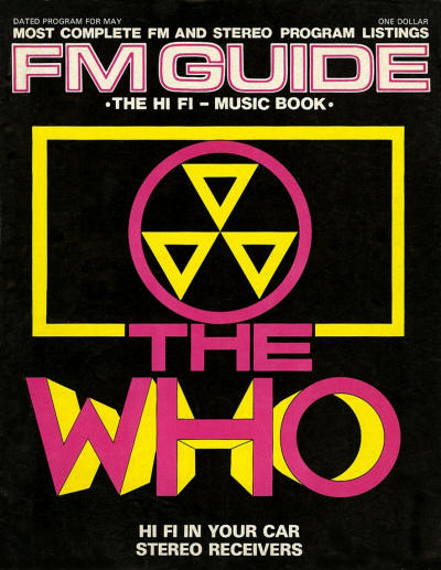 The Who - USA - FM Guide - May, 1974