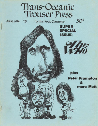 The Who - USA - Trouser Press - June, 1974