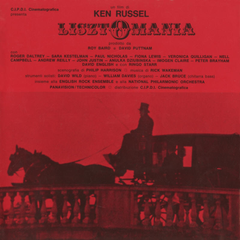 Roger Daltrey - Lisztomania - 1975 Italy Press Kit