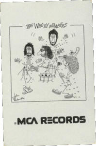 The Who By Numbers - USA- Playing Cards (Promo)