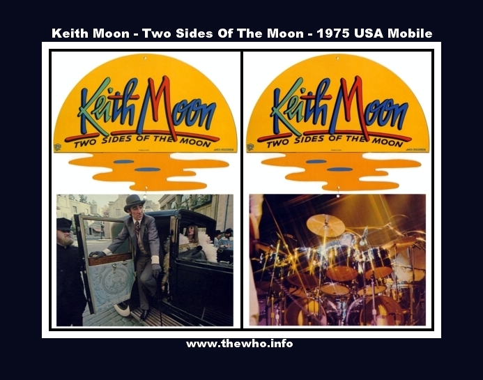 Keith Moon - Two Sides Of The Moon - 1975 USA Mobile
