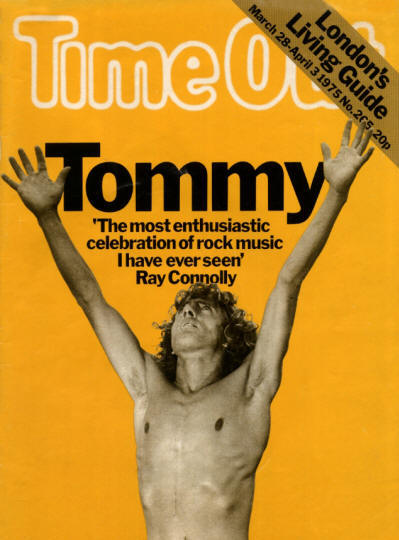 Roger Daltrey - UK - Time Out - March 28, 1975