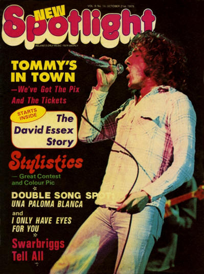 Roger Daltrey - Ireland - New Spotlight - October 21, 1975