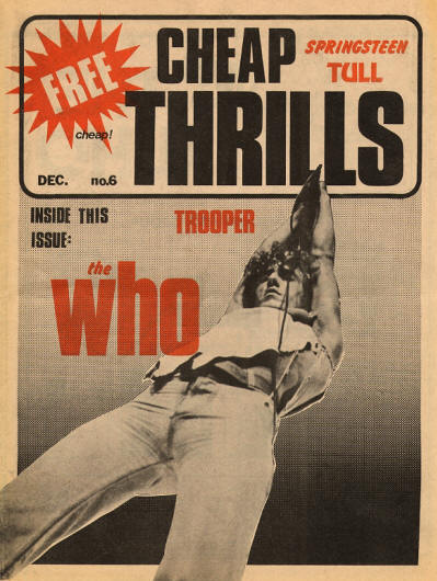 The Who - Canada - Cheap Thrills - December, 1975