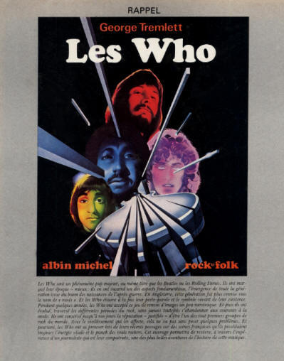 The Who - Les Who - 1975 France