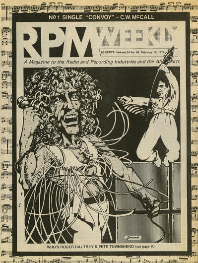 The Who - RPM Weekly - Canada - February 14, 1976