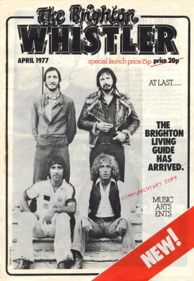 The Who - UK - Brighton Whistler - April, 1977