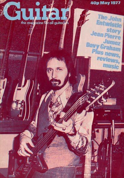 John Entwistle - UK - Guitar - May, 1977 