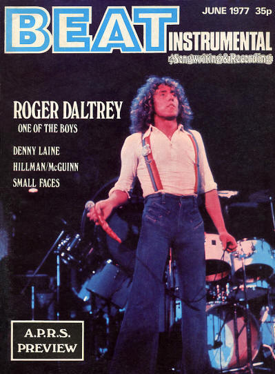 Roger Daltrey - UK - Beat Instrumental - June, 1977 