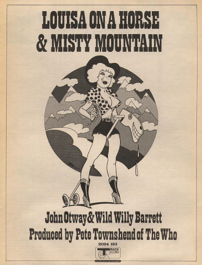 John Otway & Wild Willy Barrett - 1977 UK (Produced by Pete Townshend)