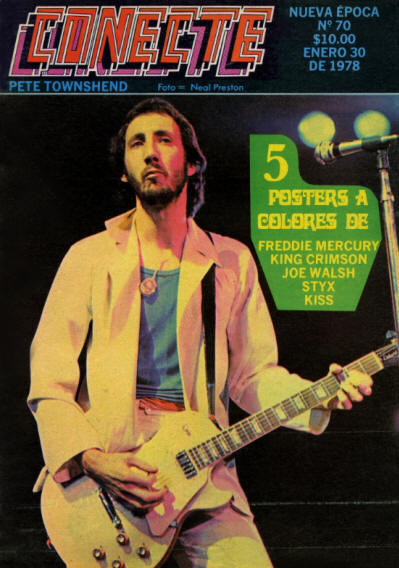Pete Townshend - Mexico - Conecte - December, 1978