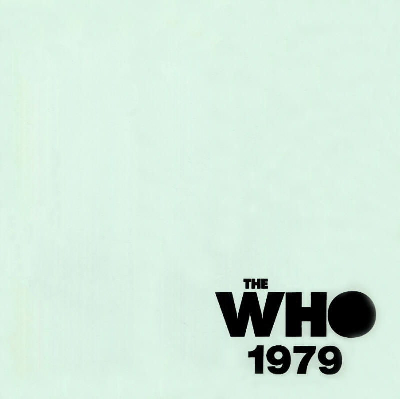 The Who - The Who - 1979 Germany Press Kit