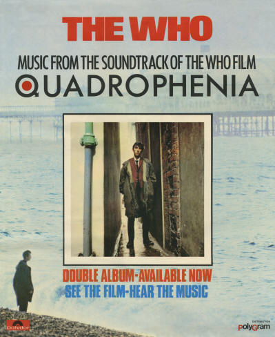 The Who - Quadrophenia - 1979 Canada (Promo) Poster