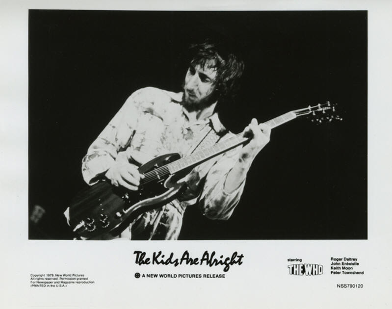 The Who - USA - 1979 The Kids Are Alright Press Kit