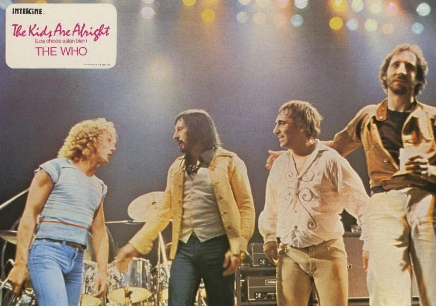 The Who - The Kids Are Alright - 1979 Spain Lobby Cards