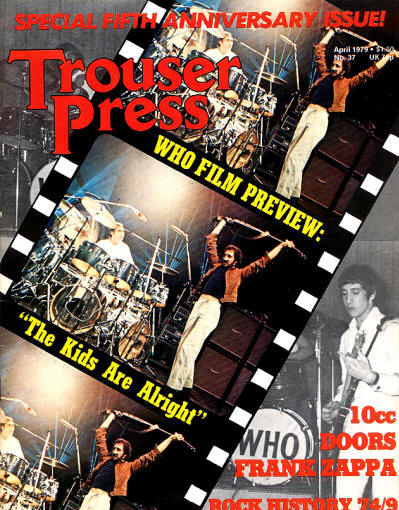 The Who - USA - Trouser Press - April, 1979 