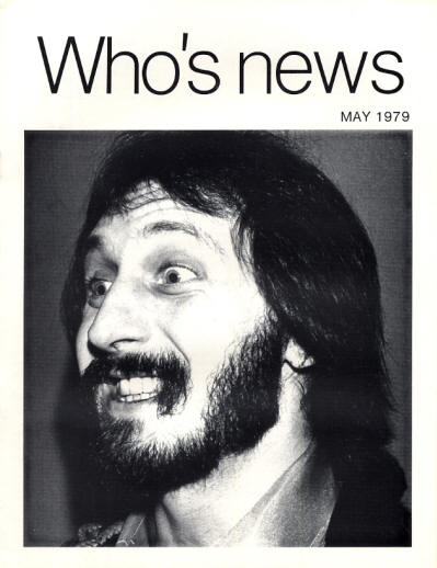 The Who - USA - Who's News - May, 1979