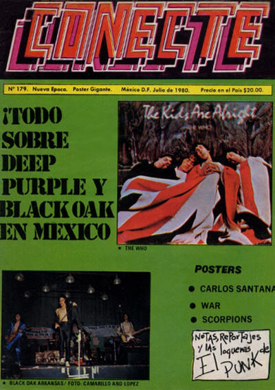 The Who - Mexico - Conelte - July, 1980
