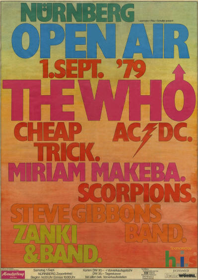 The Who - Zeppelinfield Nuremberg, Germany - September 1, 1979 (Venue Promo) 