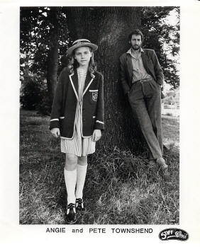 Pete Townshend & Angie - 1979 USA Press Photo