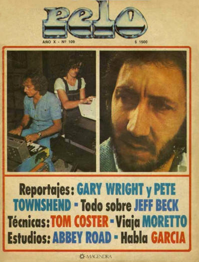 Pete Townshend - Argentina - Pelo - 1979