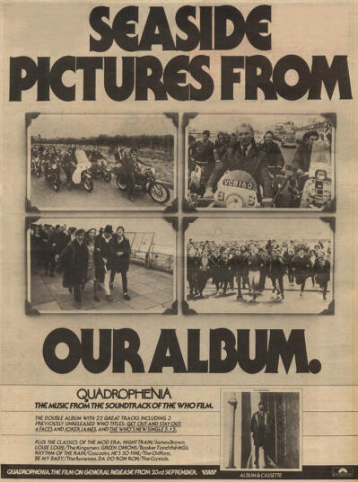 The Who - Quadrophenia (Soundtrack) - 1979 UK