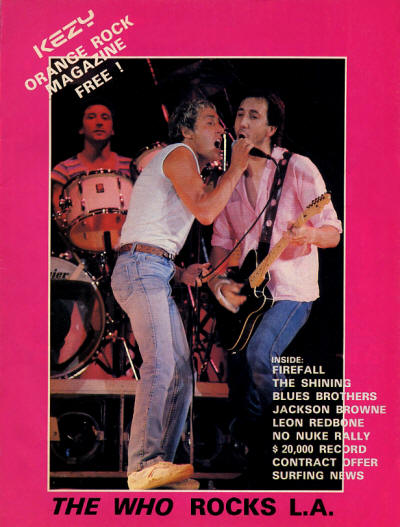 The Who - USA - Kezy - August, 1980