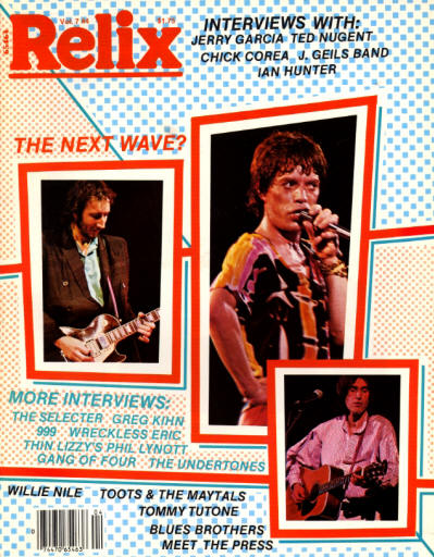 Pete Townshend - USA - Relix - August, 1980