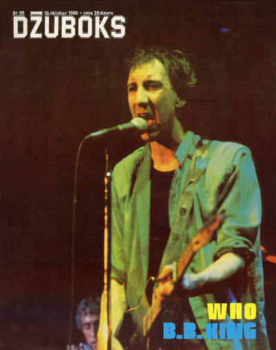 The Who - Yugoslavia - Dzuboks - October, 1980 