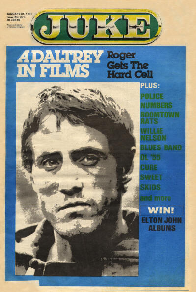 Roger Daltrey - Australia - Juke - January 31, 1981