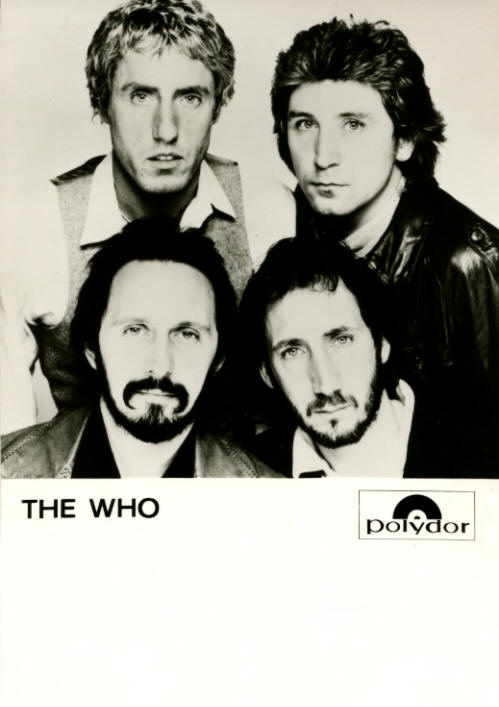 The Who - 1981 Germany - Rockpalast - Press Kit