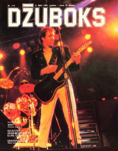 The Who - Yugoslavia - Dzuboks - May, 1981