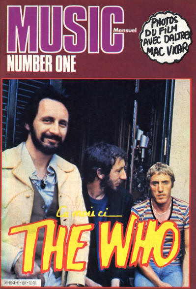 The Who - France - Music Number 1 - 1981
