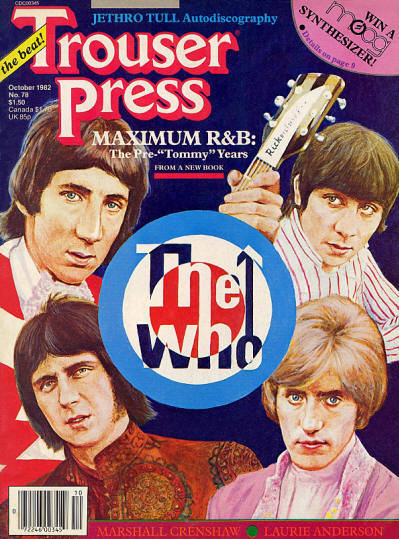 The Who - USA - Trouser Press - October, 1982 