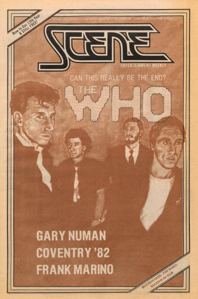 The Who - USA - Scene - December 9 - 15, 1982