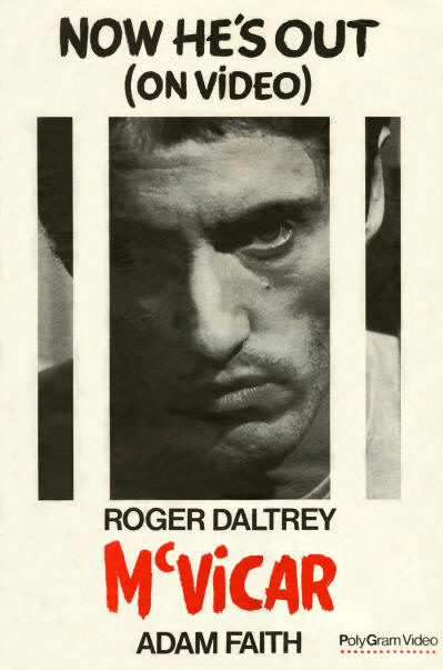 Roger Daltrey - McVicar - 1982 UK